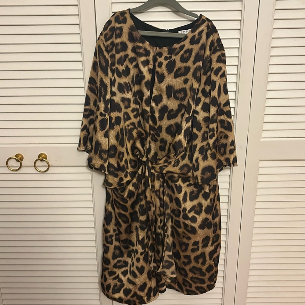 Cheetah print dress - worn only few times